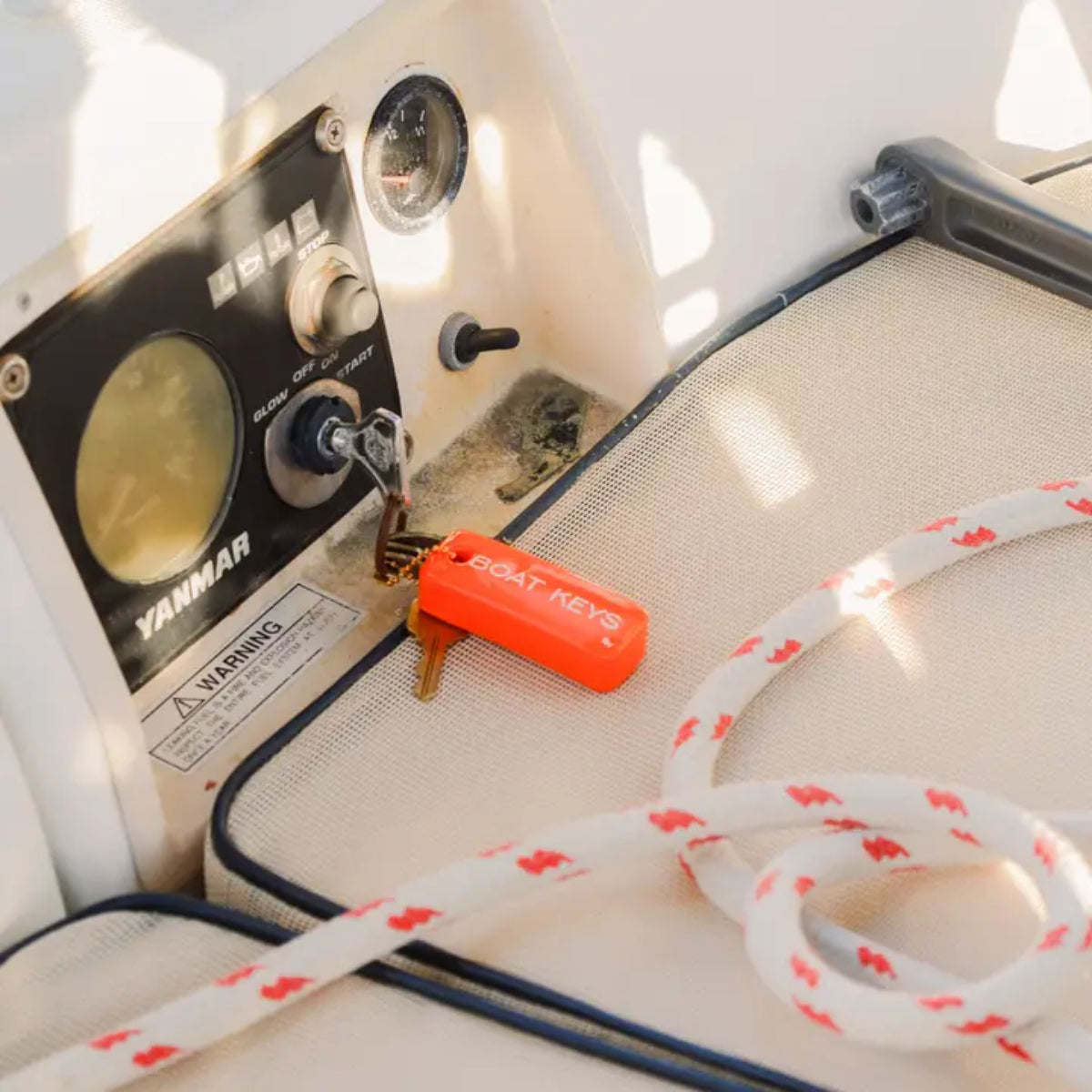 Freshwater Curated Goods Boat Keys Floating Keychain