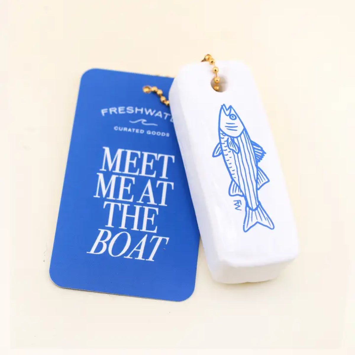 Freshwater Curated Freshwater Fish Floating Keychain