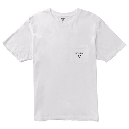 Vissla Premium Stoke Premium Pocket Tee in White