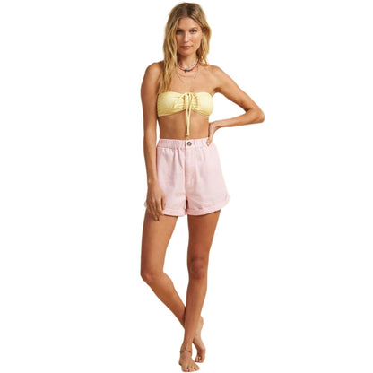 Billabong x The Salty Blonde Sun Bleached Short in Pink