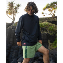 Follow Water Hood Long Sleeve in Black