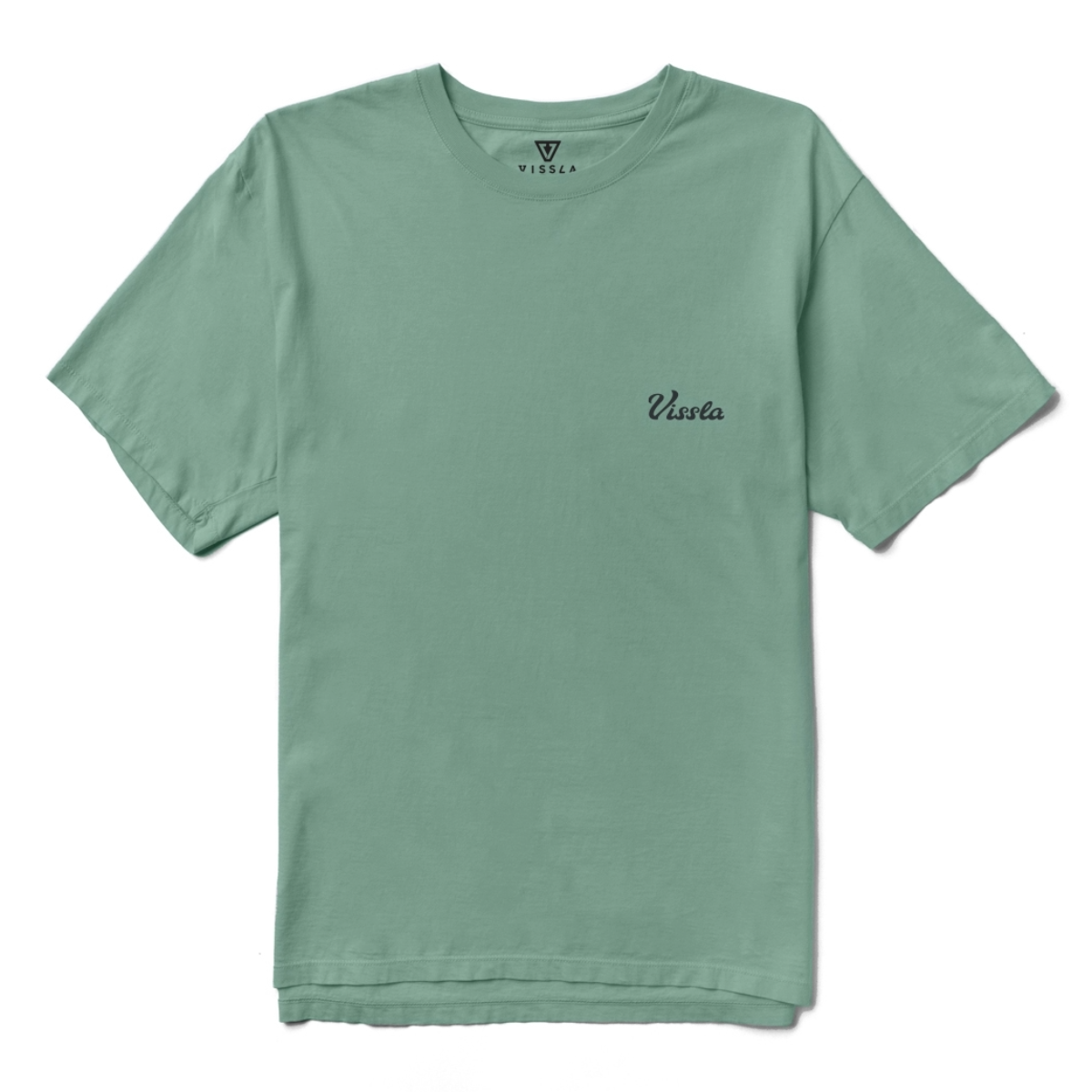 Vissla Craftsmen Organic Tee in Jade Heather
