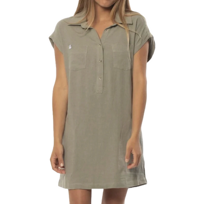 Sisstr Yasmin S/S Woven Dress in LAG