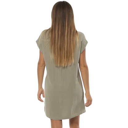 Sisstr Yasmin S/S Woven Dress in LAG