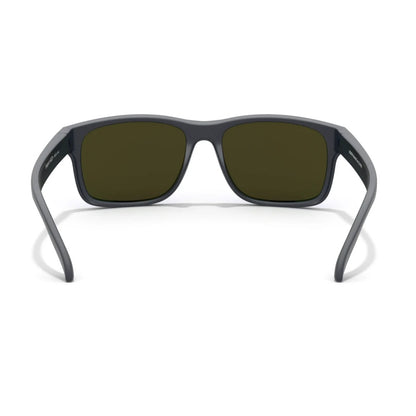 Abaco Seaport H2O+ Sunglasses in Matte Black/Deep Blue
