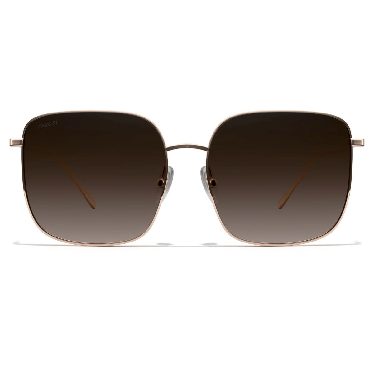 Abaco Gianna Sunglasses in Gold/Brown Gradient