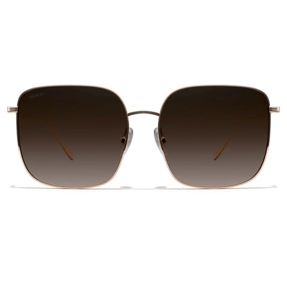 Abaco Gianna Sunglasses in Gold/Brown Gradient