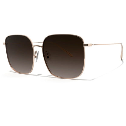 Abaco Gianna Sunglasses in Gold/Brown Gradient