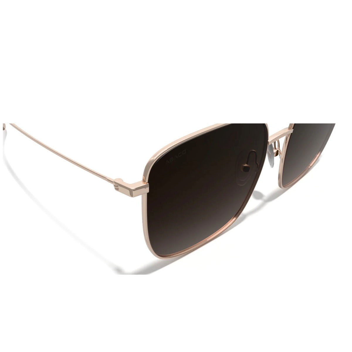 Abaco Gianna Sunglasses in Gold/Brown Gradient