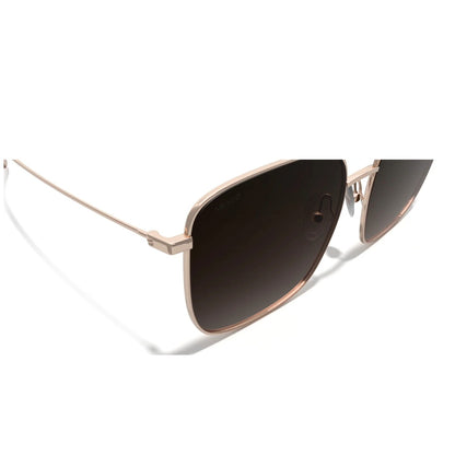 Abaco Gianna Sunglasses in Gold/Brown Gradient