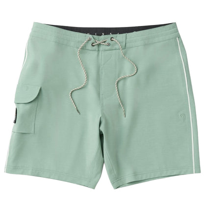 Vissla Solid Sets 18.5" Boardshorts in Aloe