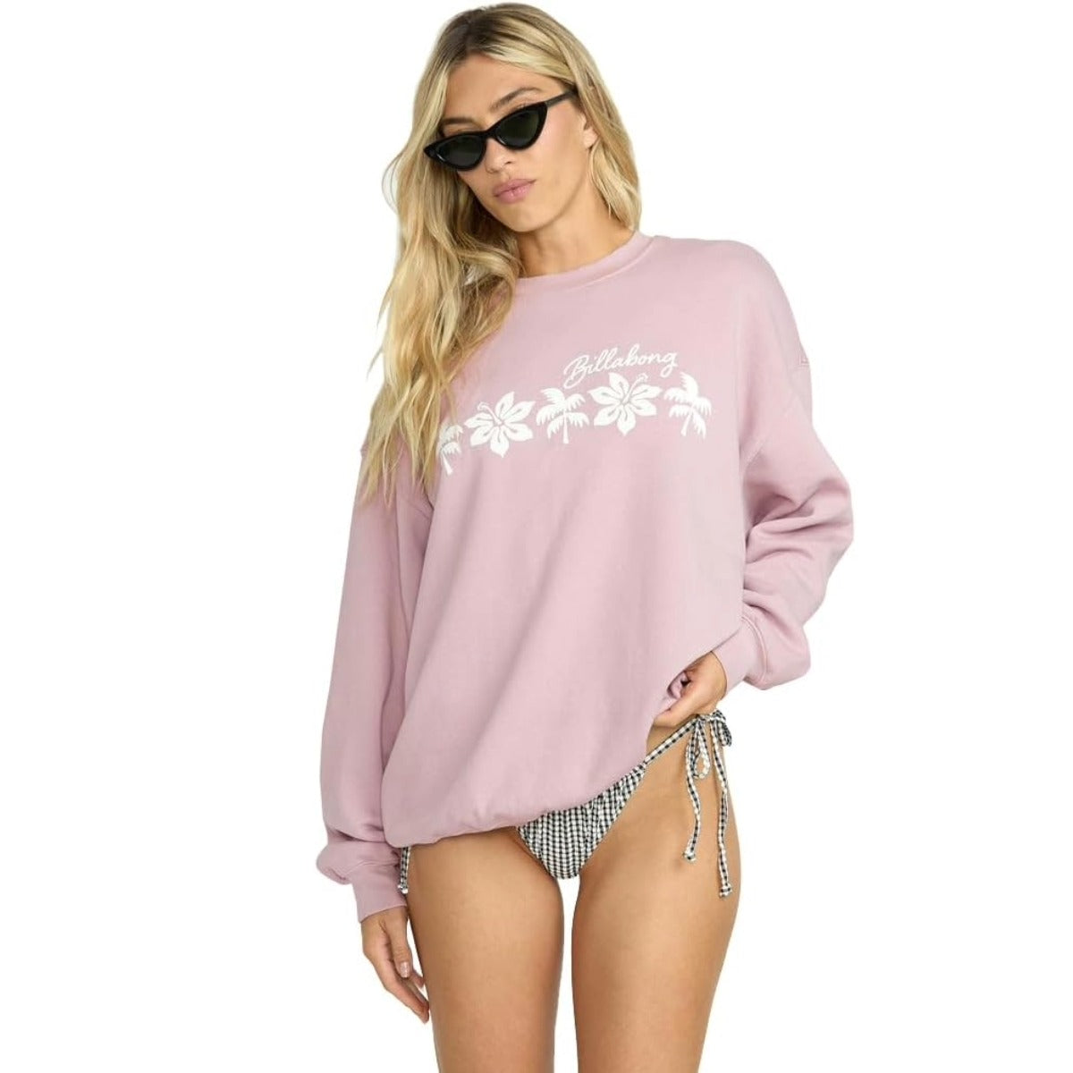 Billabong Ride In Crew Sweatshirt in Hazel