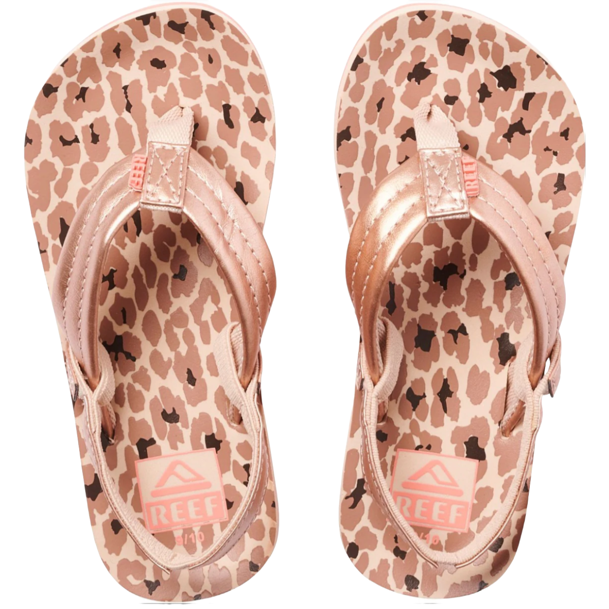 Reef Little Ahi in Pink Leopard