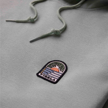 Vissla Solid Sets Eco Pullover Hoodie in Aloe