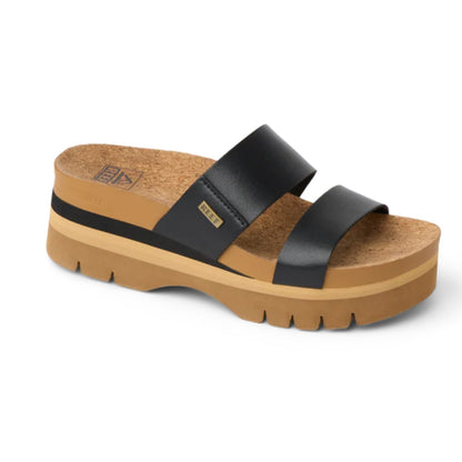 Reef Cushion Vista Higher Women's Sandal in Black