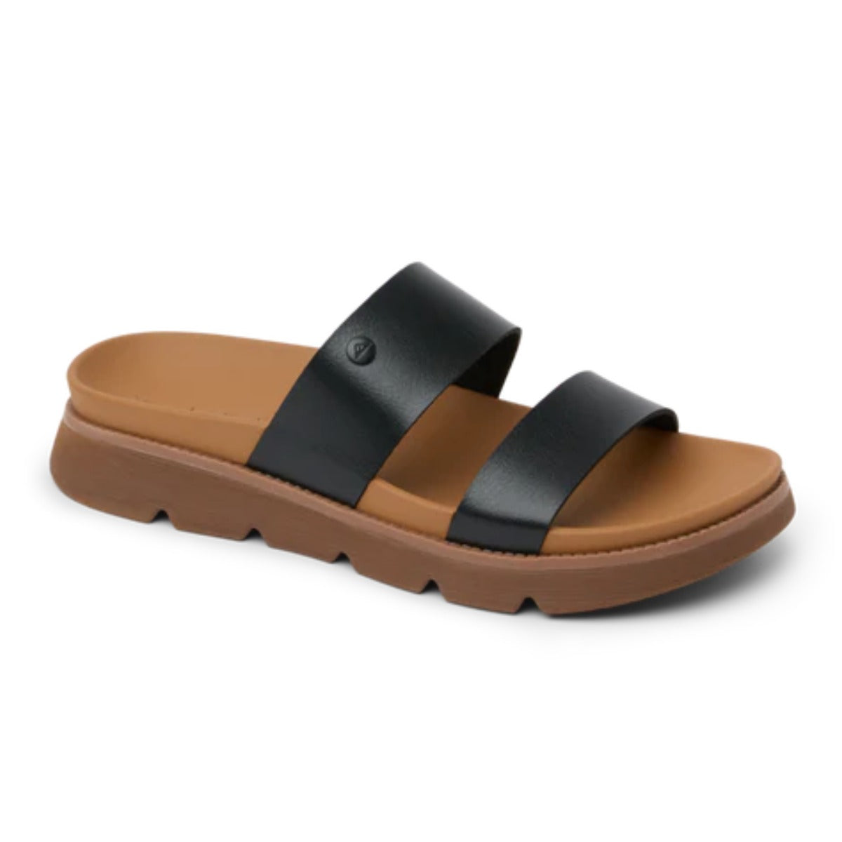Reef Vista Luxe Thea Women's Sandal in Black/Tan