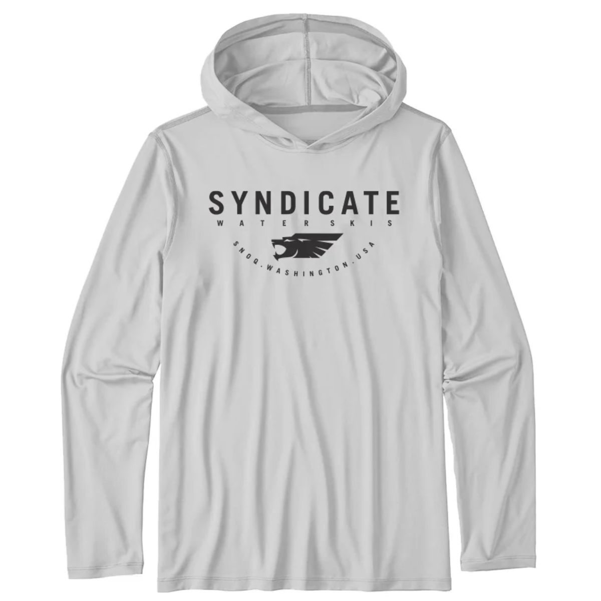 HO Syndicate Sun Shield Hoodie in Mist Grey