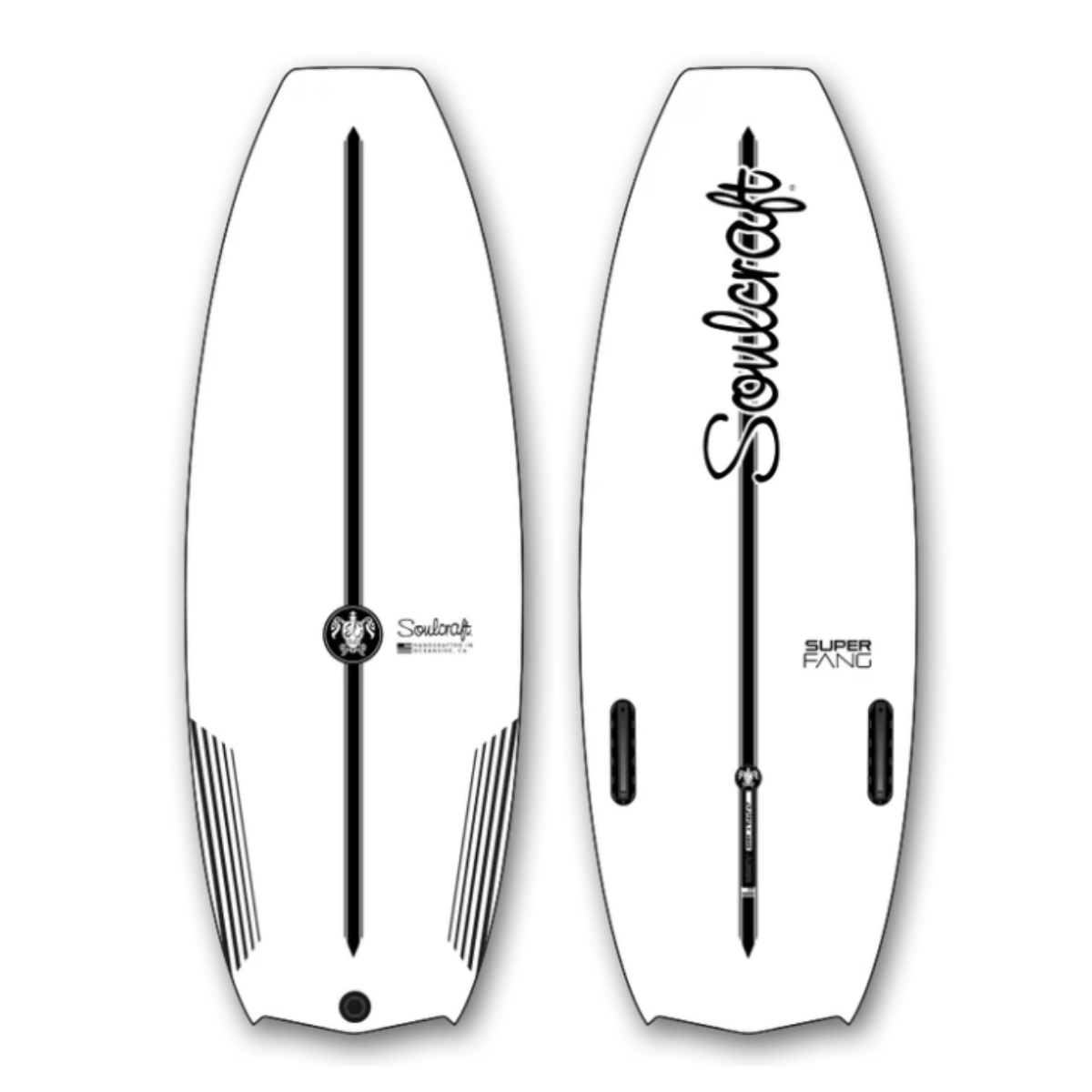 Soulcraft SuperFang Wakesurf Board 2025