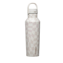 Corkcicle Sport Canteen 20oz Wavy Checkerboard in Neutral
