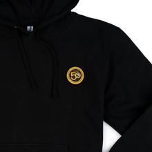 Centurion 50th Anniversary Patch Hooded Sweatshirt in Black