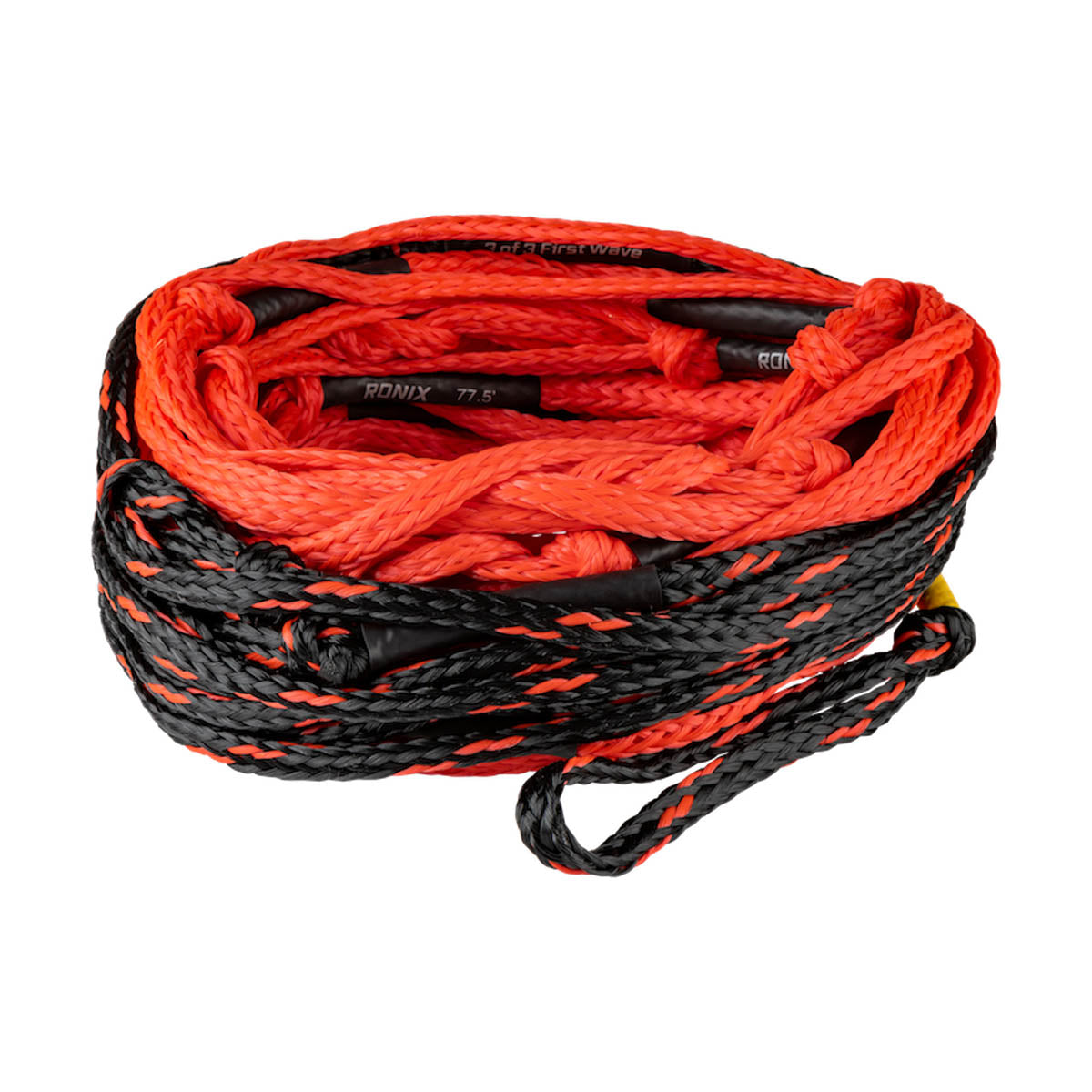 Ronix 727 Wake Foil Rope - Flame / Black