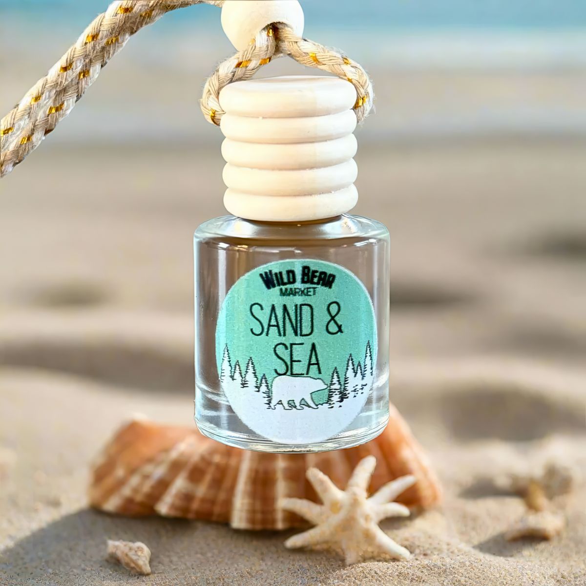 Wild Bear Market Island 3-Pack Car Fresheners