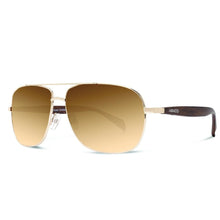 Abaco Austin Sunglasses in Gold/Brown - BoardCo