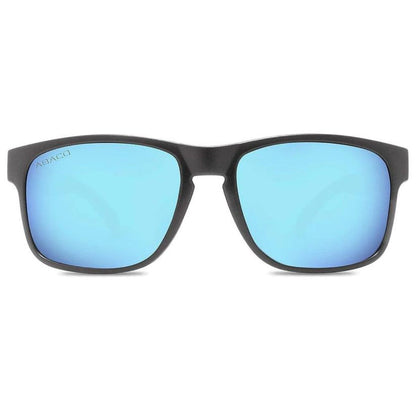 Abaco Dockside Sunglasses in Gloss Black/Caribbean Blue