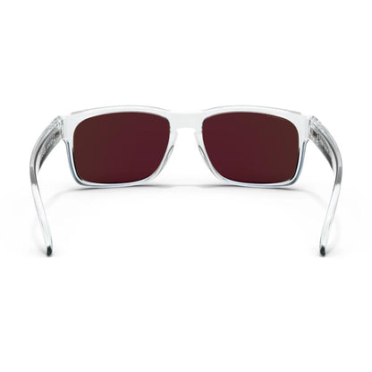 Abaco Dockside Sunglasses in Crystal Grey/Caribbean Blue Mirror - BoardCo