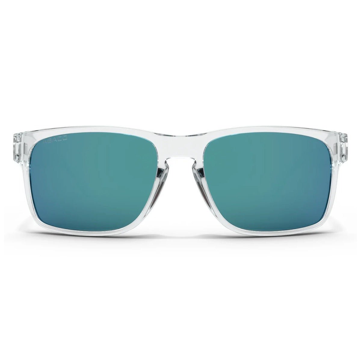 Abaco Dockside Sunglasses in Crystal Grey/Caribbean Blue Mirror - BoardCo