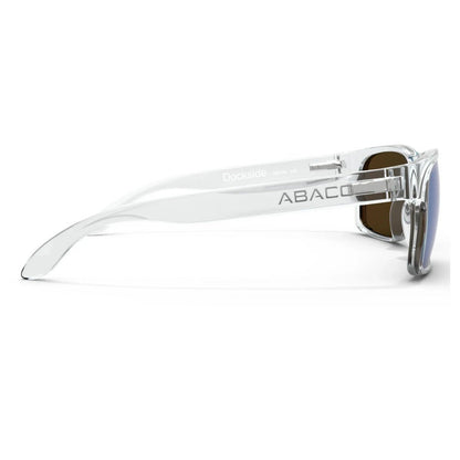 Abaco Dockside Sunglasses in Crystal Grey/Caribbean Blue Mirror - BoardCo