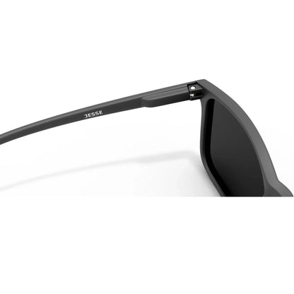 Abaco Jesse Sunglasses in Matte Black/Grey - BoardCo