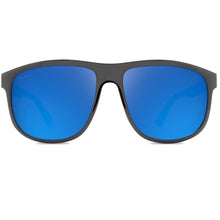 Abaco Jordan Sunglasses in Gloss Black/Deep Blue - BoardCo