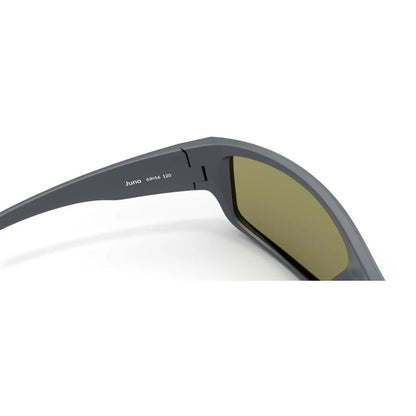 Abaco Juno H2O+ Sunglasses in Matte Black/Deep Blue - BoardCo