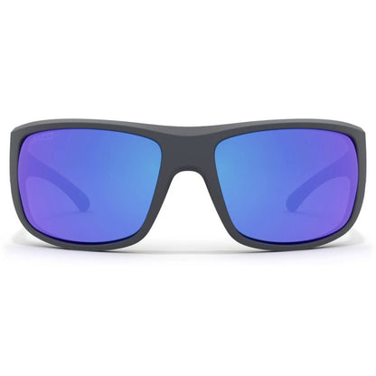 Abaco Juno H2O+ Sunglasses in Matte Black/Deep Blue - BoardCo