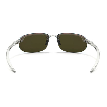 Abaco Outrigger Sunglasses in Crystal Clear/Caribbean Blue - BoardCo