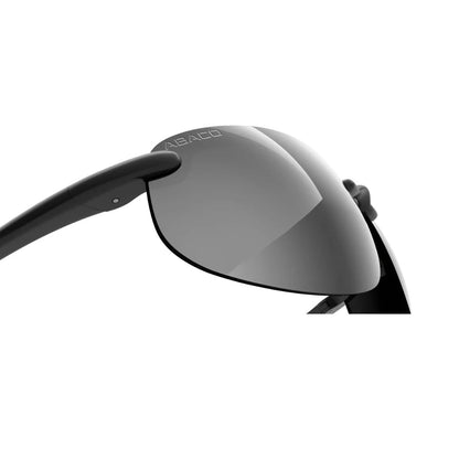 Abaco Outrigger Sunglasses in Matte Black/Chrome Mirror - BoardCo