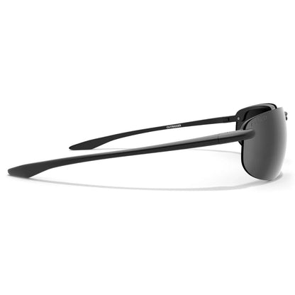 Abaco Outrigger Sunglasses in Matte Black/Chrome Mirror - BoardCo
