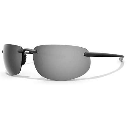 Abaco Outrigger Sunglasses in Matte Black/Chrome Mirror - BoardCo