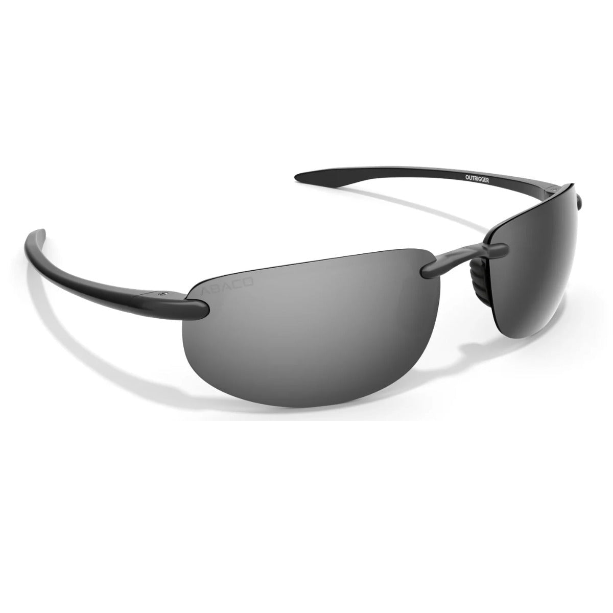 Abaco Outrigger Sunglasses in Matte Black/Chrome Mirror - BoardCo