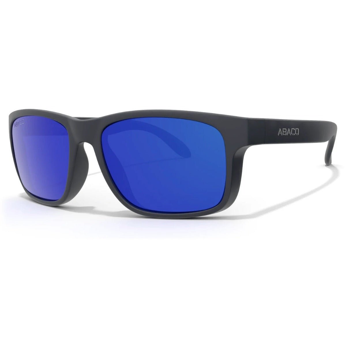 Abaco Seaport H2O+ Sunglasses in Matte Black/Deep Blue - BoardCo