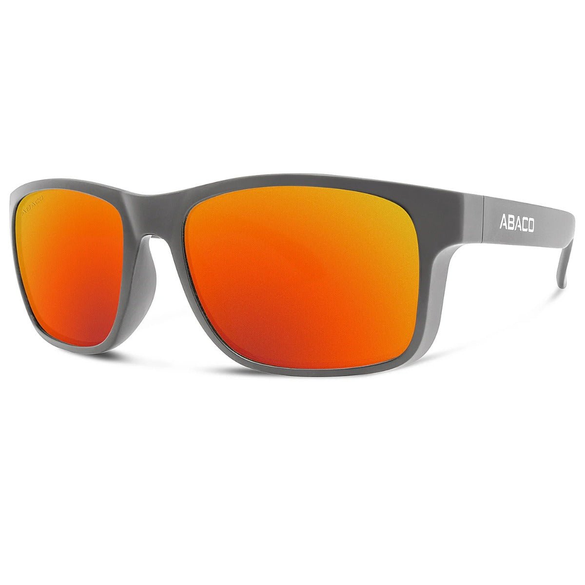 Abaco Seaport Junior Sunglasses in Matte Black/Fire - BoardCo