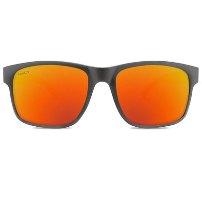 Abaco Seaport Junior Sunglasses in Matte Black/Fire - BoardCo