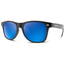 Abaco Waikiki Sunglasses in Gloss Black/Deep Blue Mirror - BoardCo