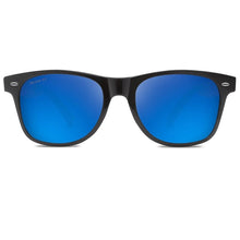 Abaco Waikiki Sunglasses in Gloss Black/Deep Blue Mirror - BoardCo
