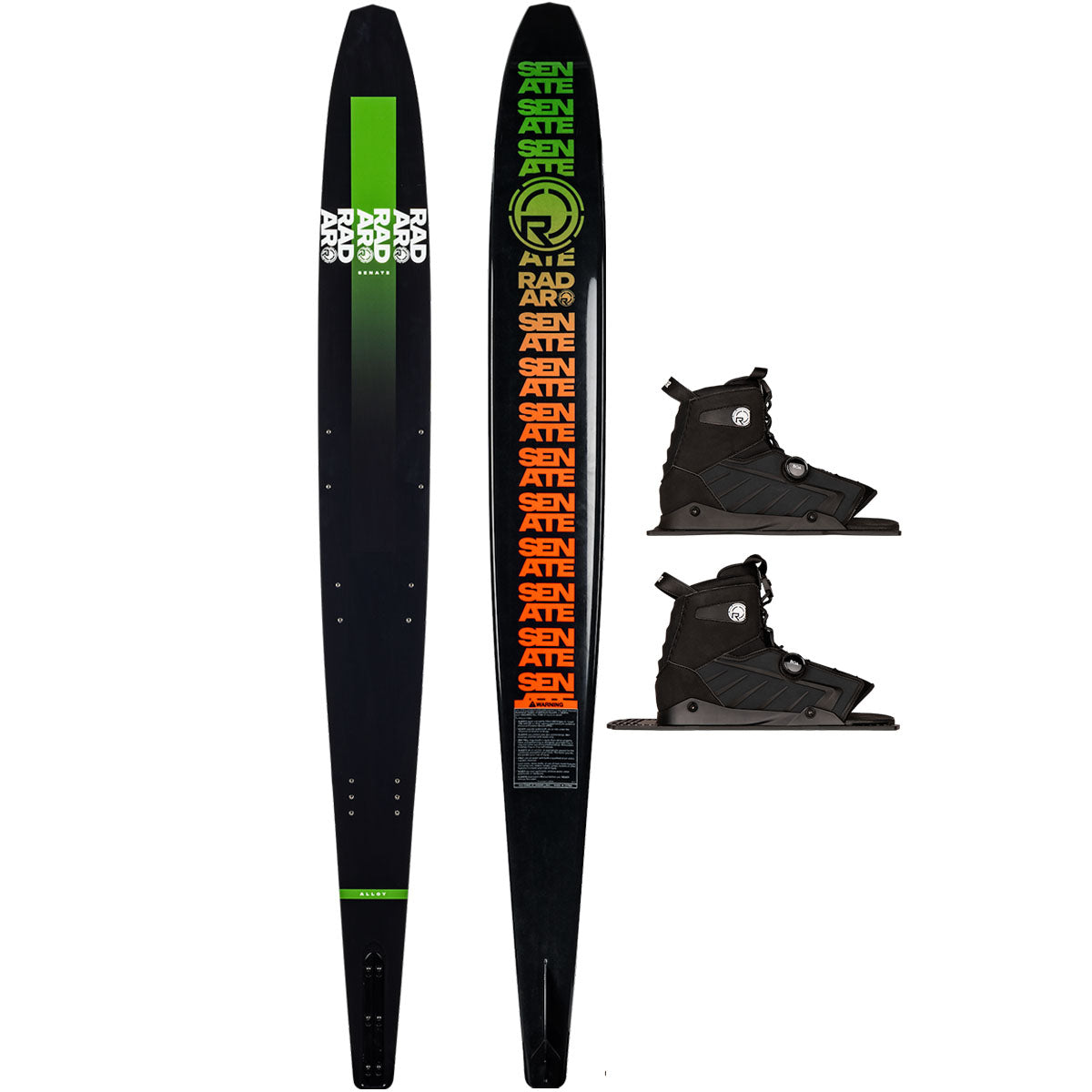 Radar Alloy Senate w/ Double Vector BOA Water Ski Package 2026