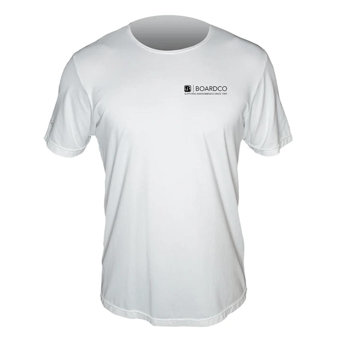 Anetik Boardco Low Pro Tech Tee in White Heathered - BoardCo