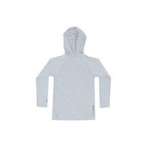 ANETIK Marlee Kids Tech Hoody in Alloy Heather
