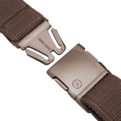 Arcade Atlas Belt in Medium Brown - BoardCo