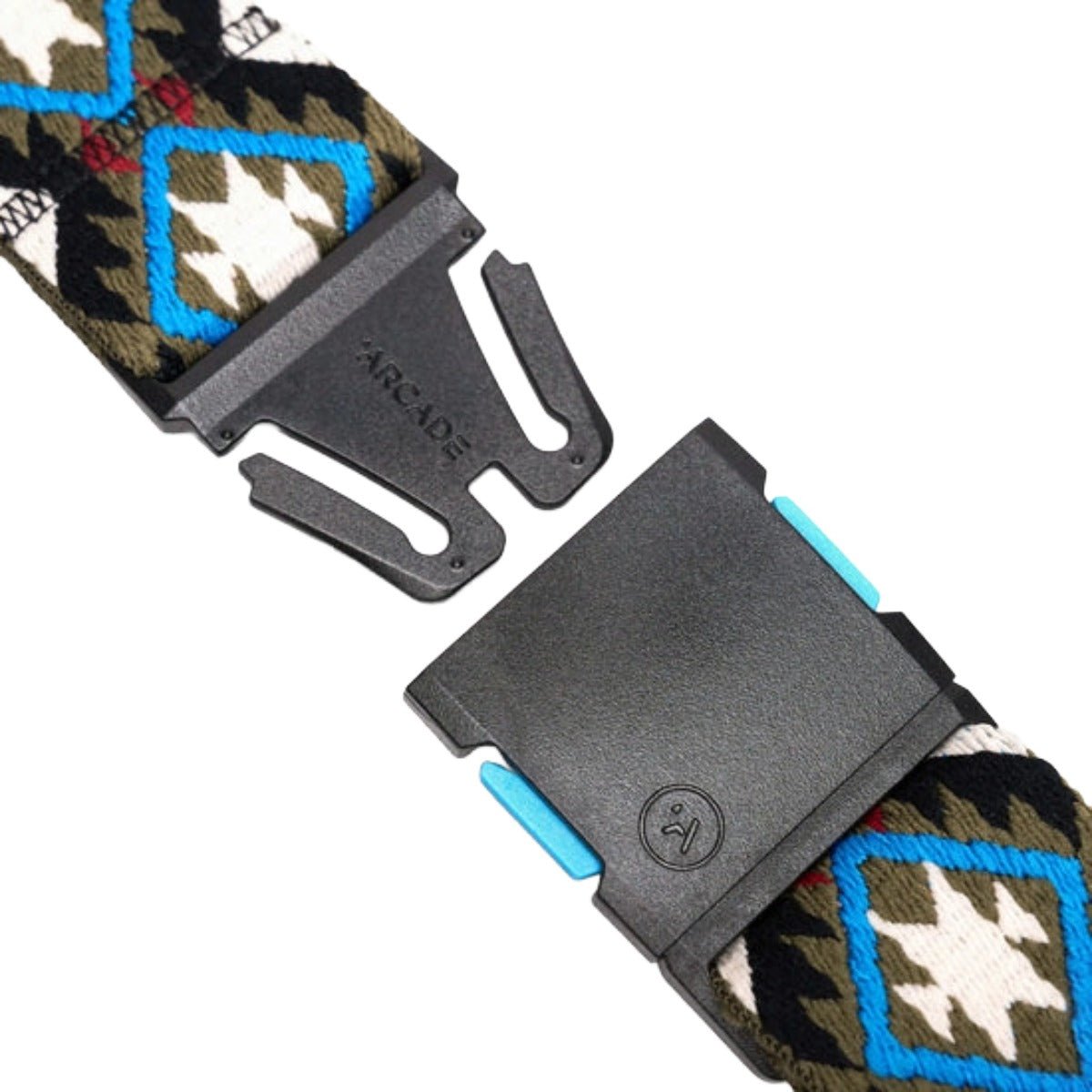 Arcade Twilight Belt in Oat/Turquoise - BoardCo